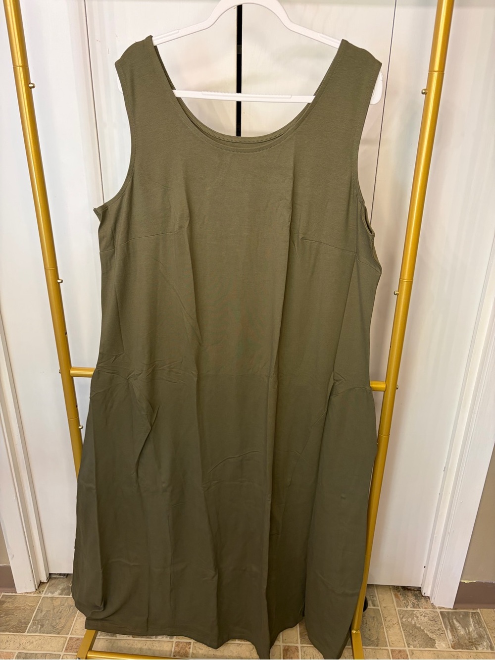 Olive Green Maxi Dress